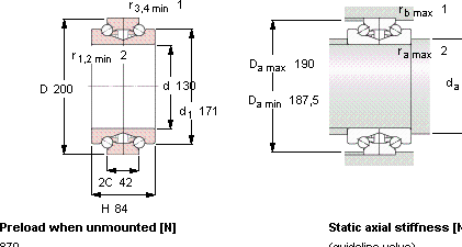 Шариковый подшипник BTW 130 CTN9/SP SKF